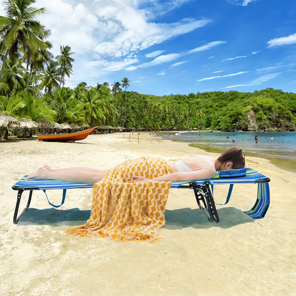 Beach Chaise Lounge Chair w/ Face Hole