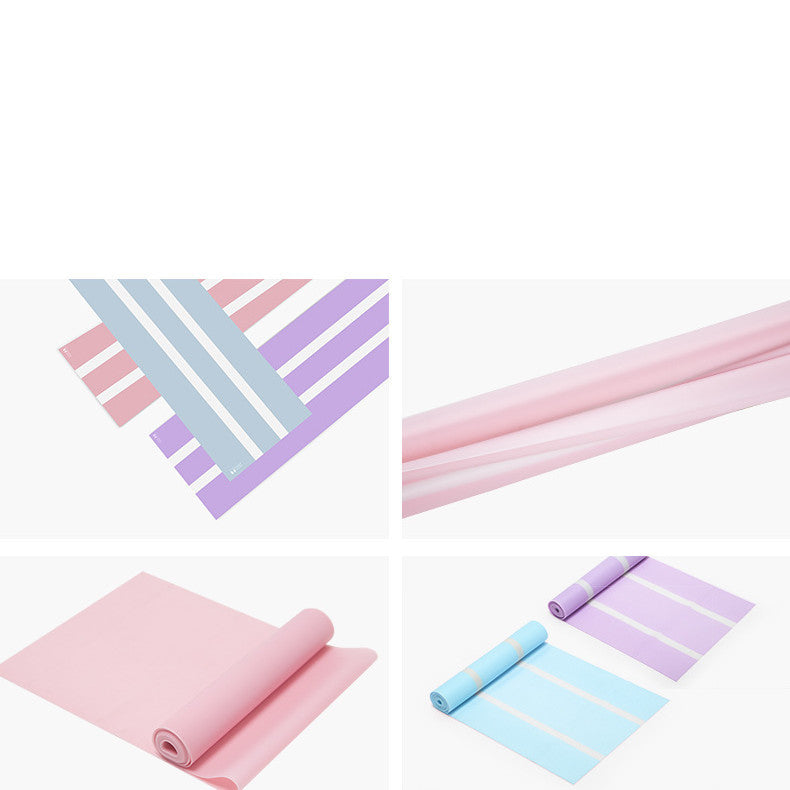 Bande élastique de yoga extensible et de tension
