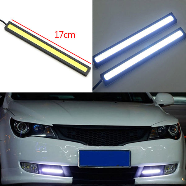 Car COB Daytime Running Light 17cm White