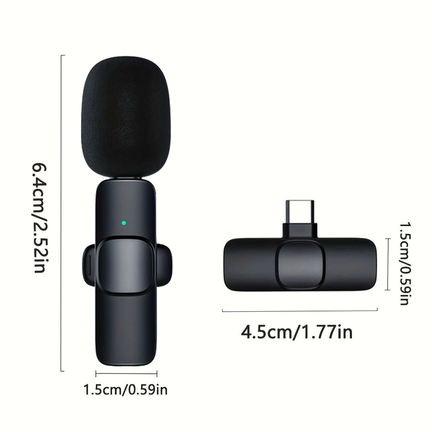 Wireless Lavalier Mic for iPhone & iPad