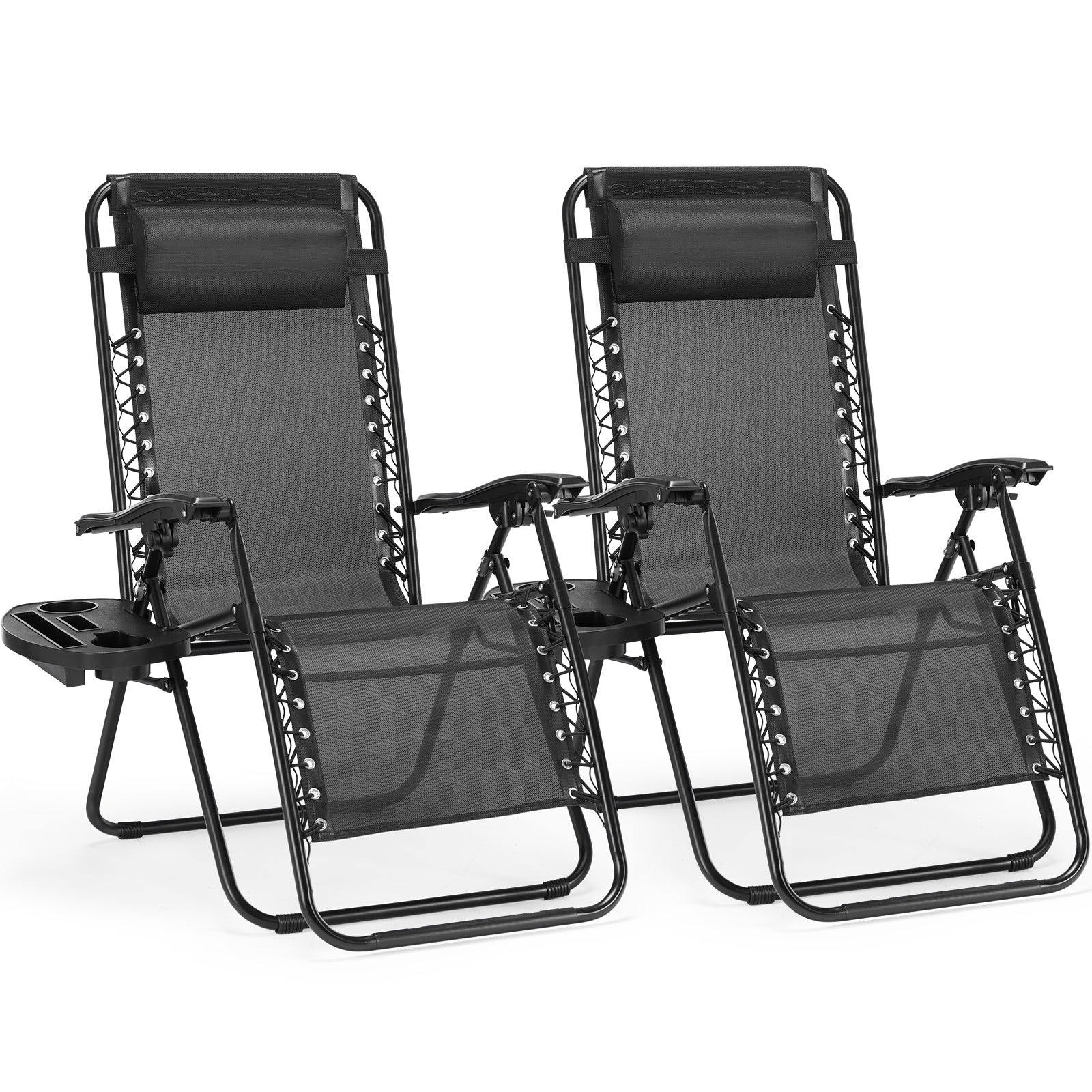 Set of 2 Zero Gravity Lounge Chairs