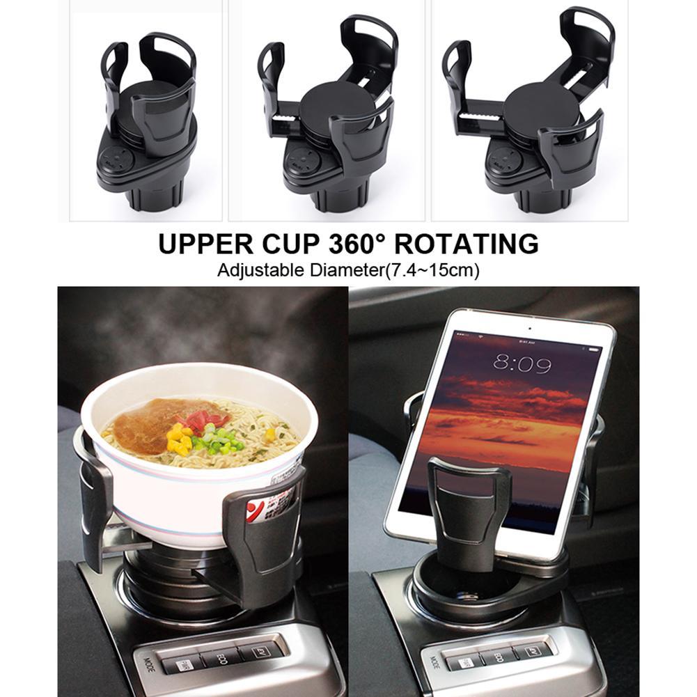 Foldable Car Cup Holder & Organizer