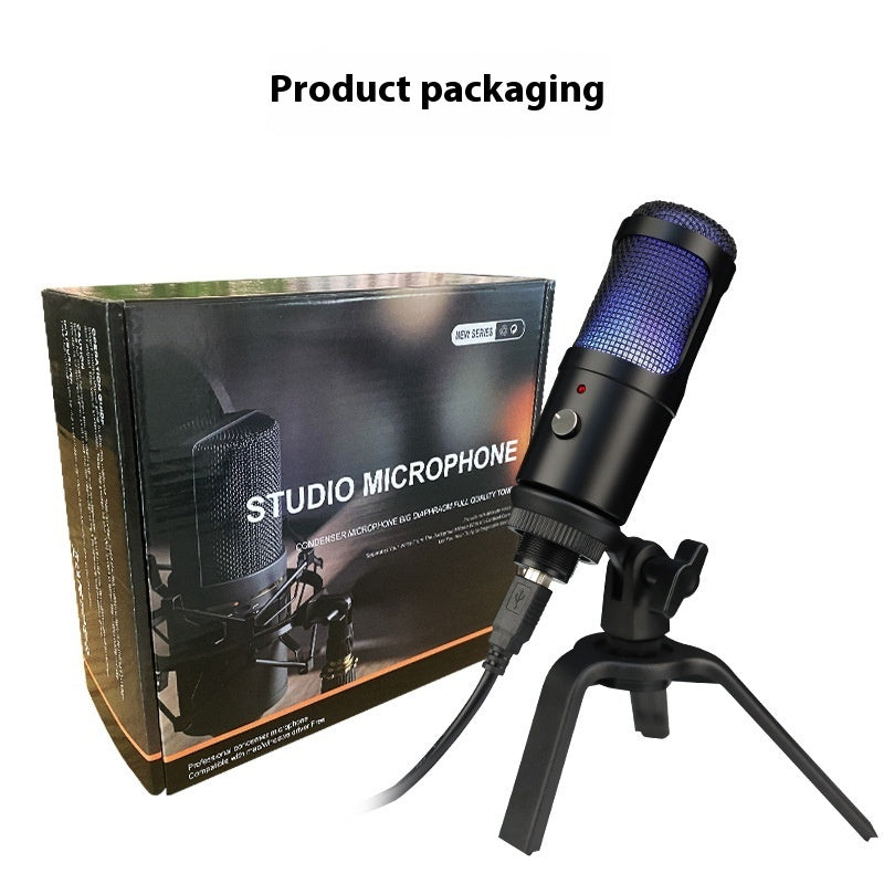 RGB Condenser Mic for PC & Streaming
