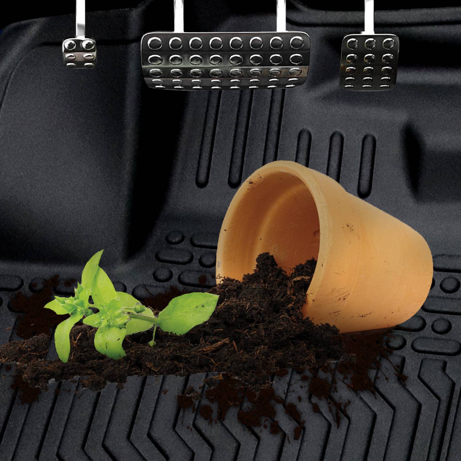 TPE Rubber Car Floor Mats For GX460 & 4Runner