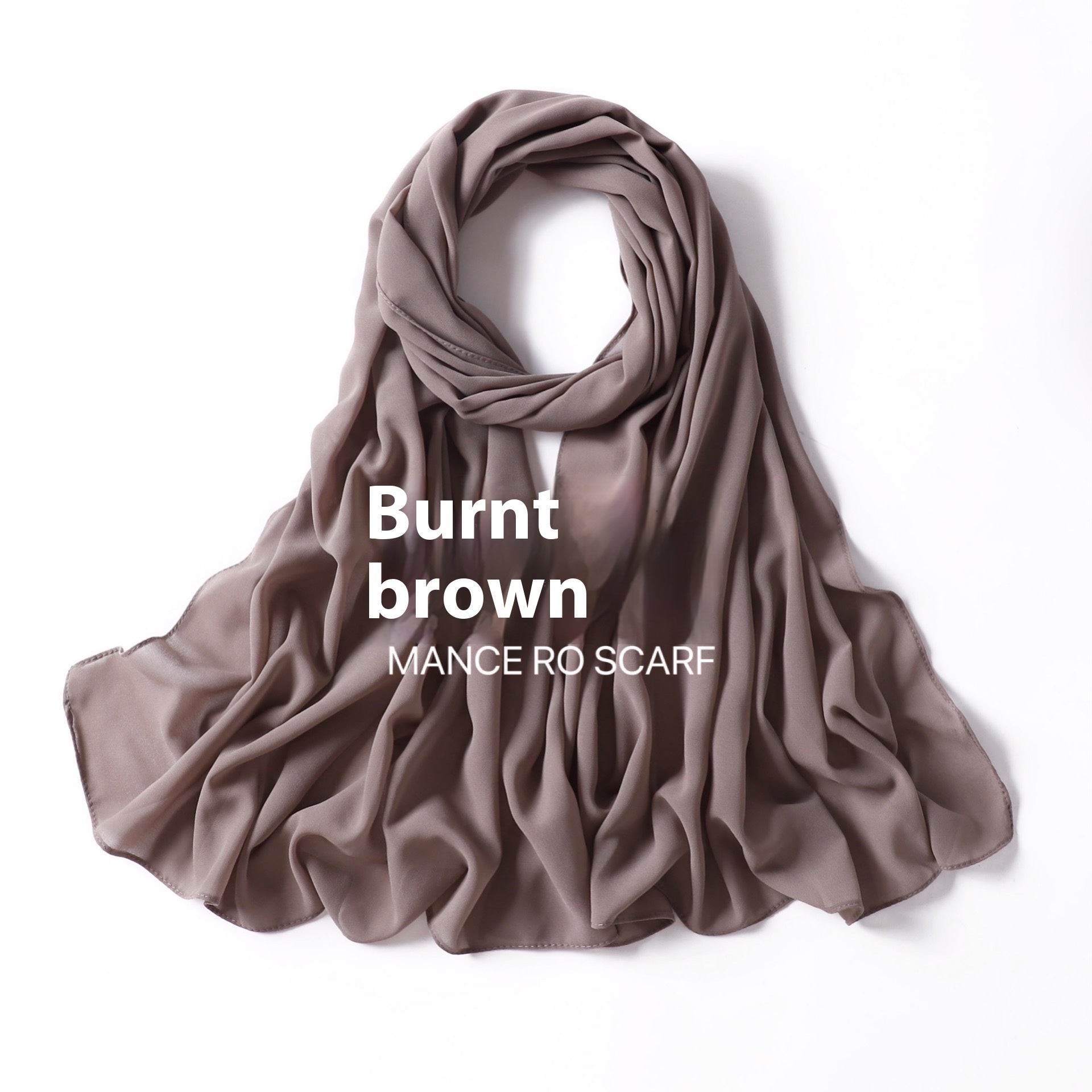 Pearl Chiffon Headscarf Veil Wrap