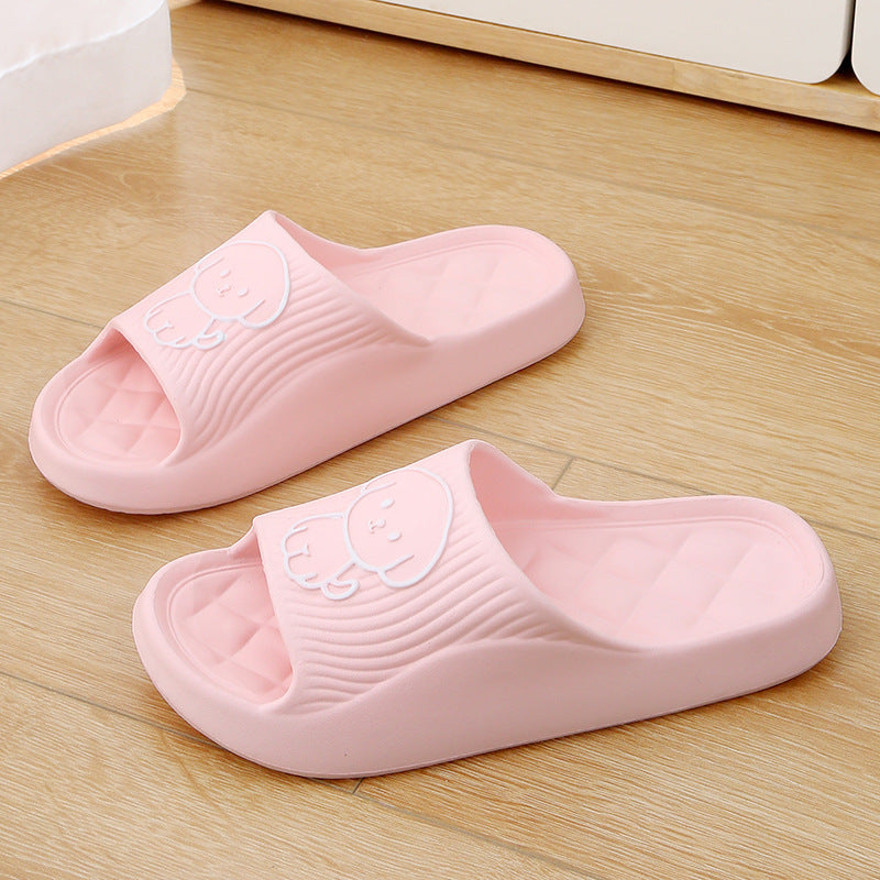 Cartoon Dog Non-Slip House Slippers