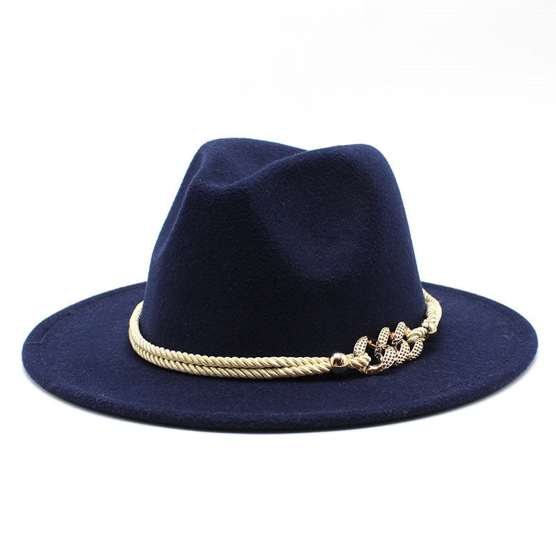 Chapeau Fedora vintage britannique pour femme