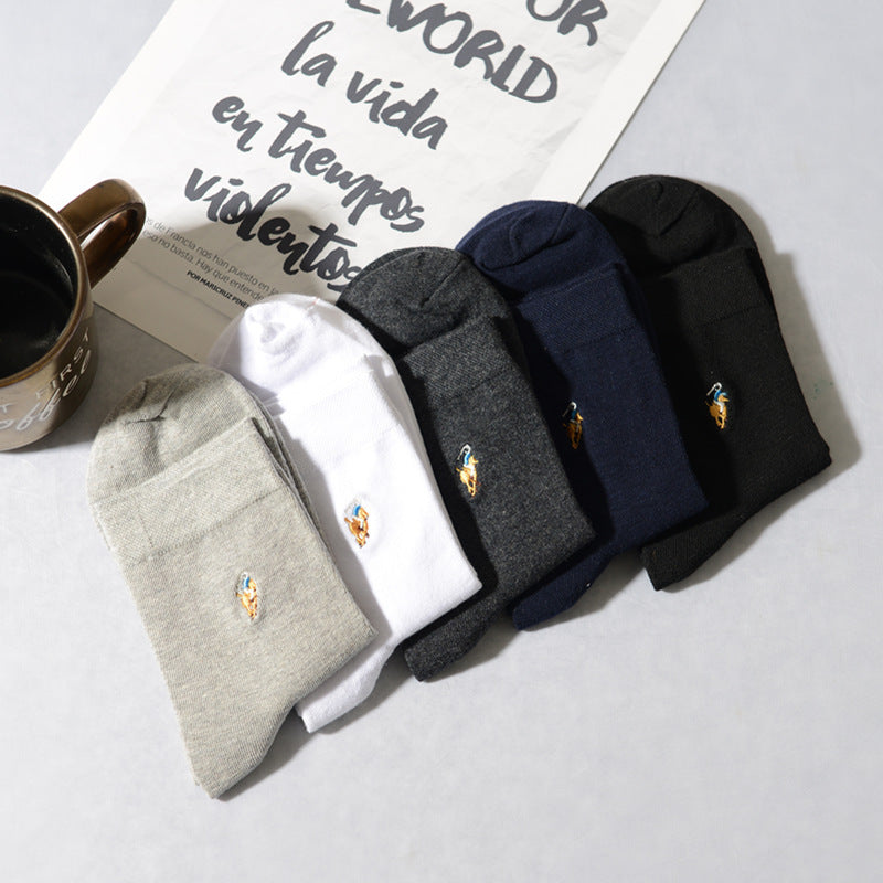 Chaussettes en coton quatre saisons pour hommes