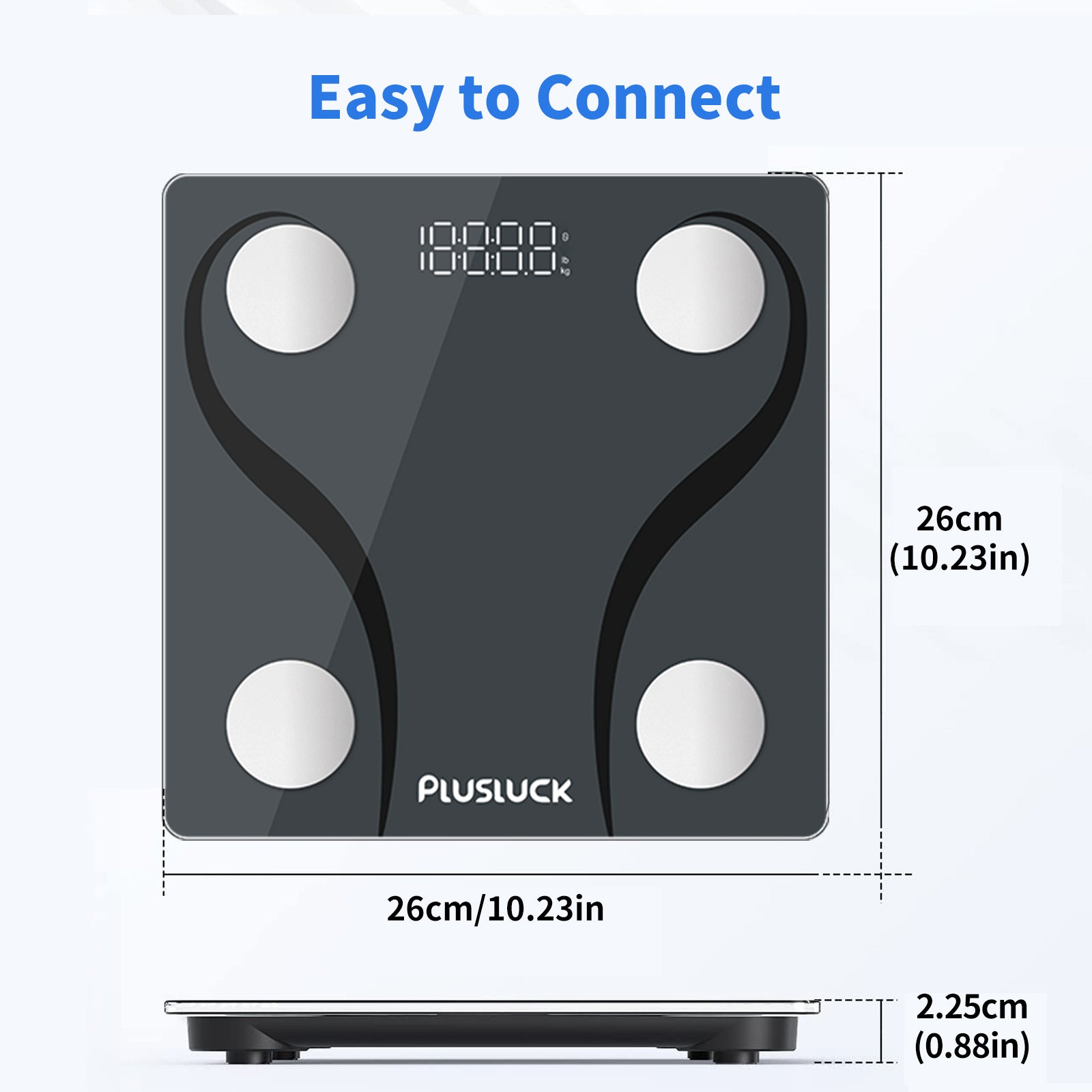 PLusluck Smart Digital Body Fat Scale