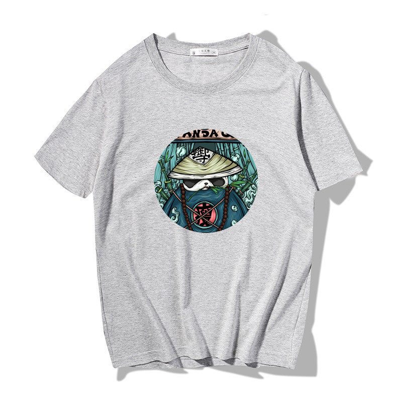 T-shirt ample d'été en coton pour homme