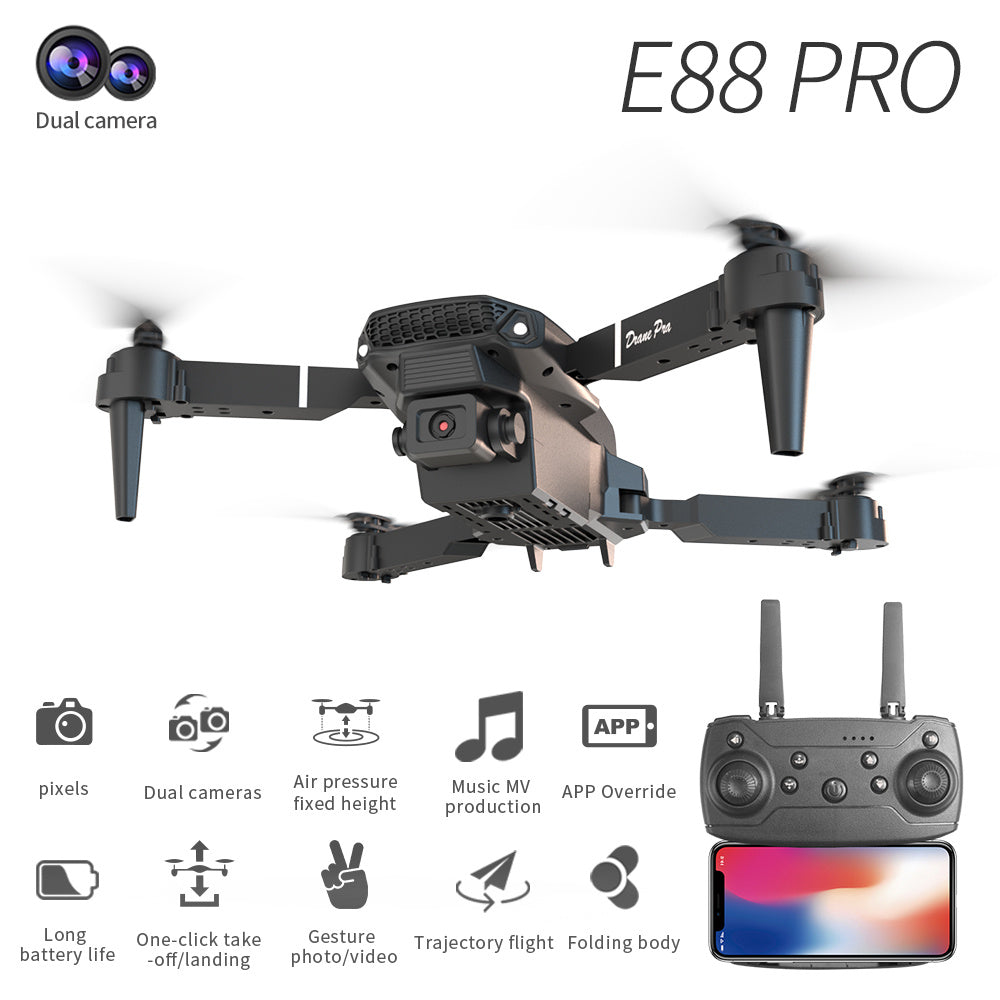 E88 Dual Camera Wi-Fi FPV Drone