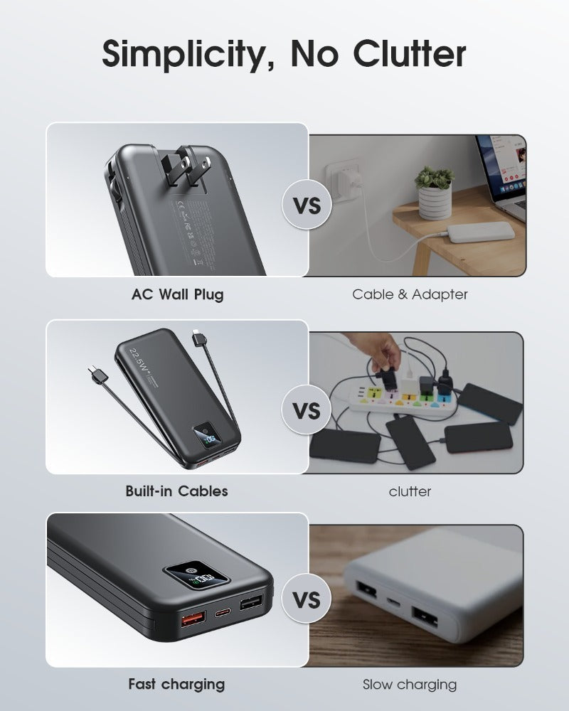 AC-02F High Capacity Power Bank