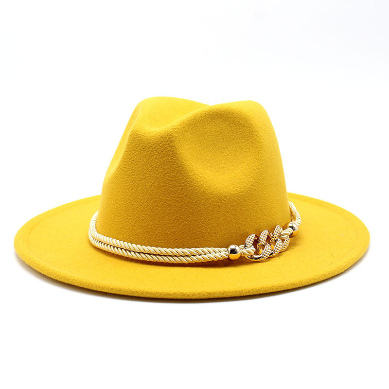 Chapeau Fedora vintage britannique pour femme