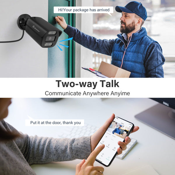 Wired POE Outdoor Security Camera