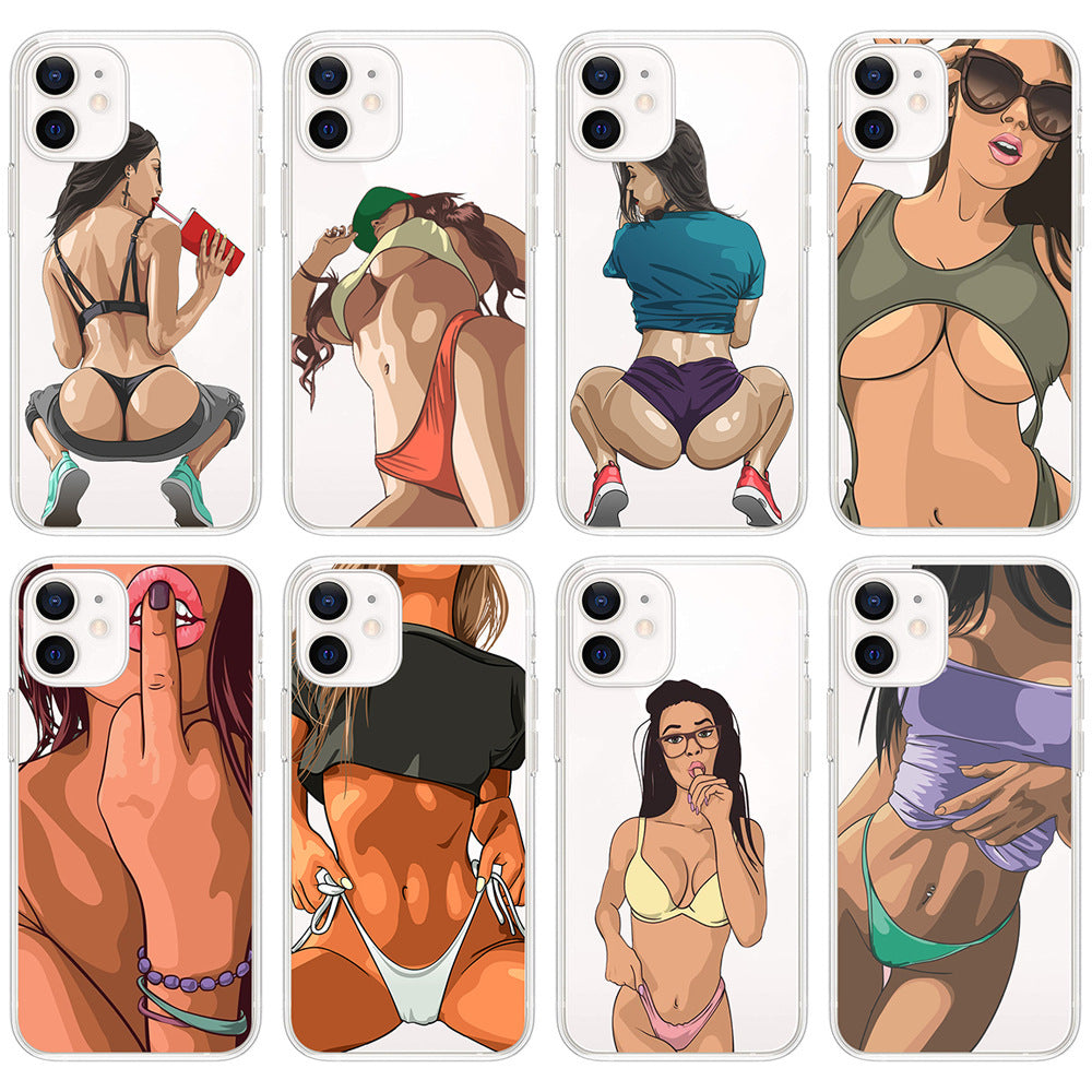 Sexy Beauty Print Phone Case