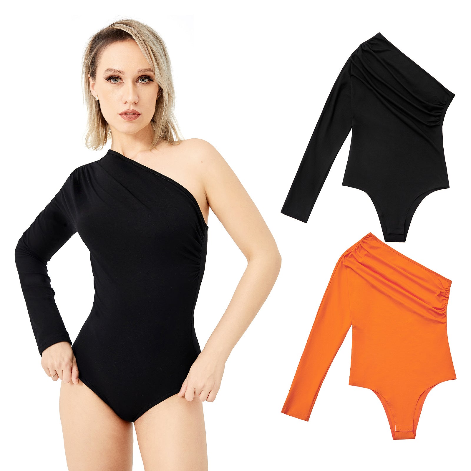 Combinaison à une manche pour femme