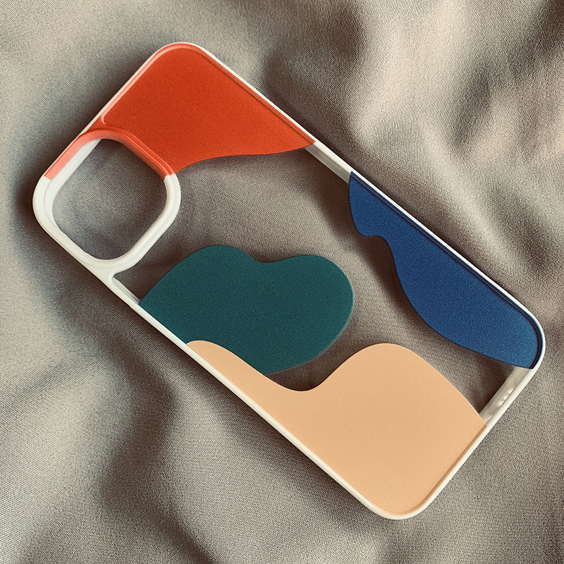 Geometric Color Block for iPhone 13 Case