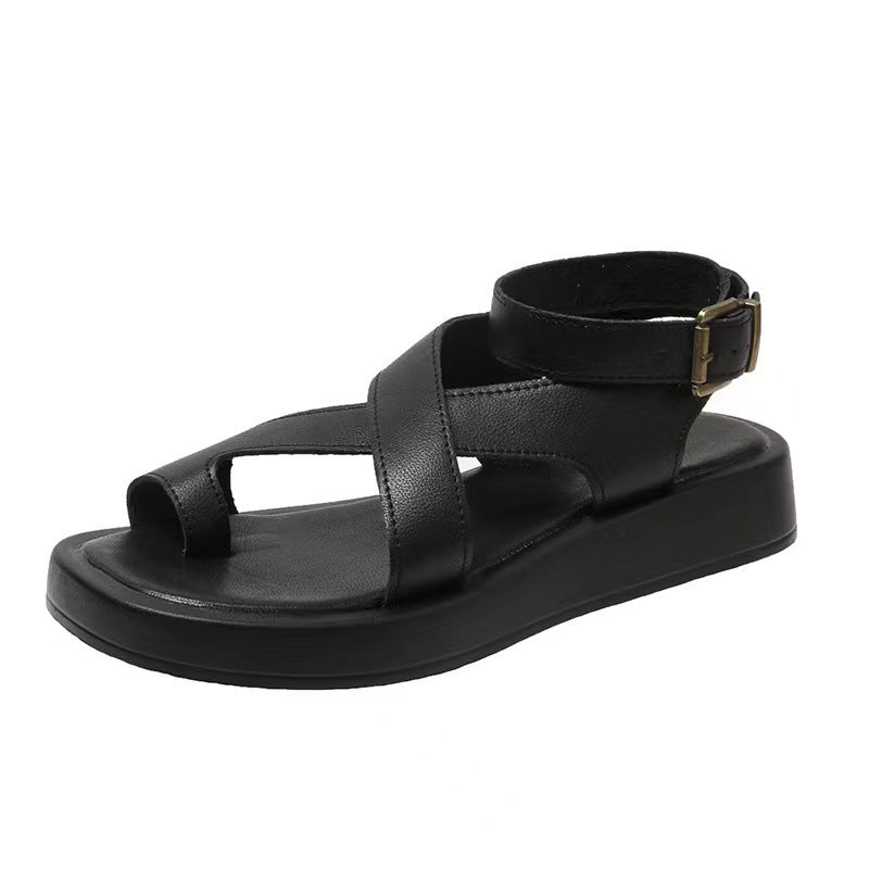 Casual Clip Toe Thick Sole Sandals