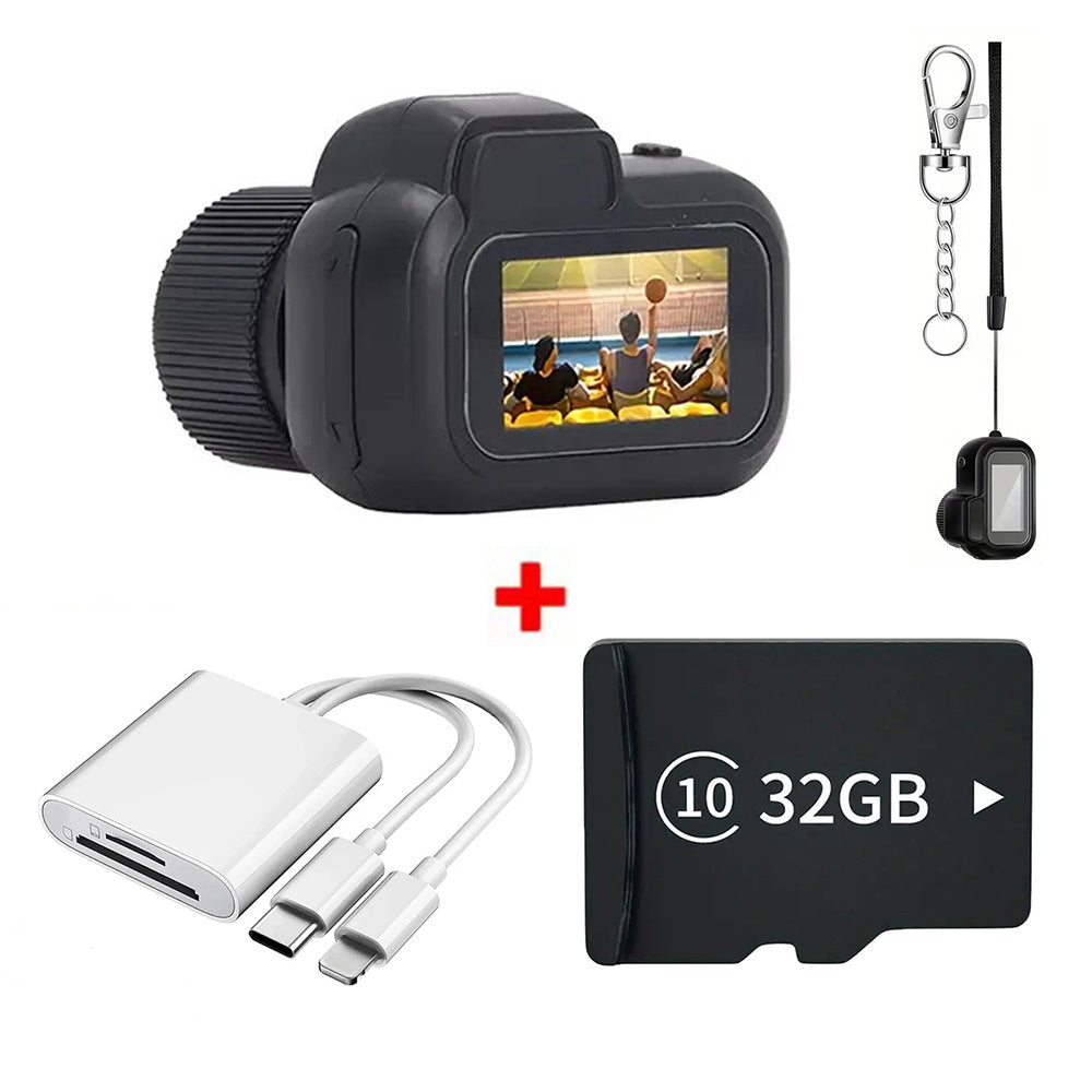 Key Chain Mini 1080P Camera with SD Card
