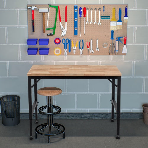 48" Adjustable Heavy Duty Garage Workbench