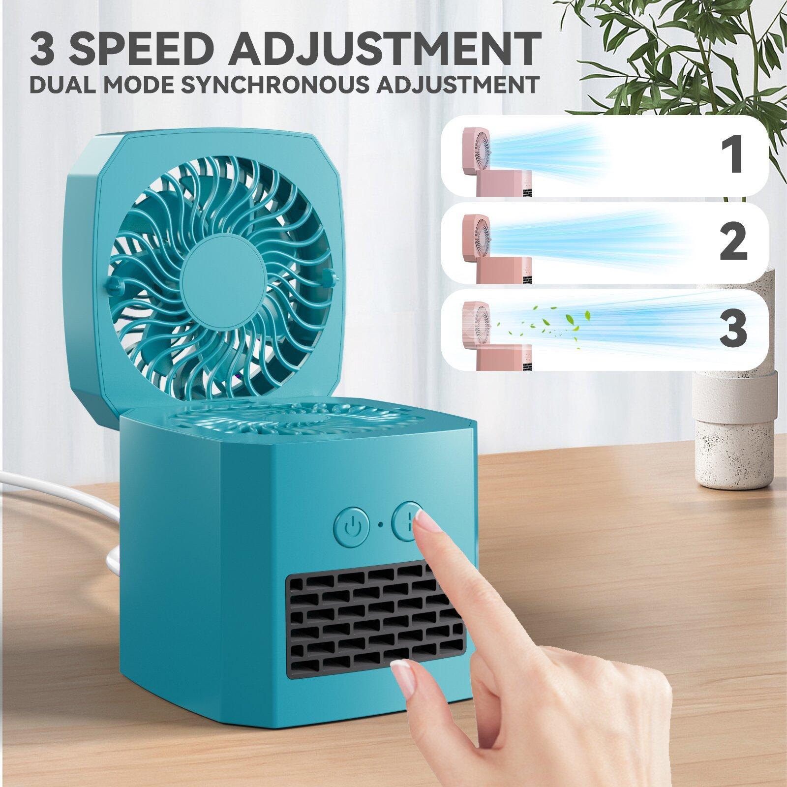 Dual Cooling & Heating Fan for Home Comfort