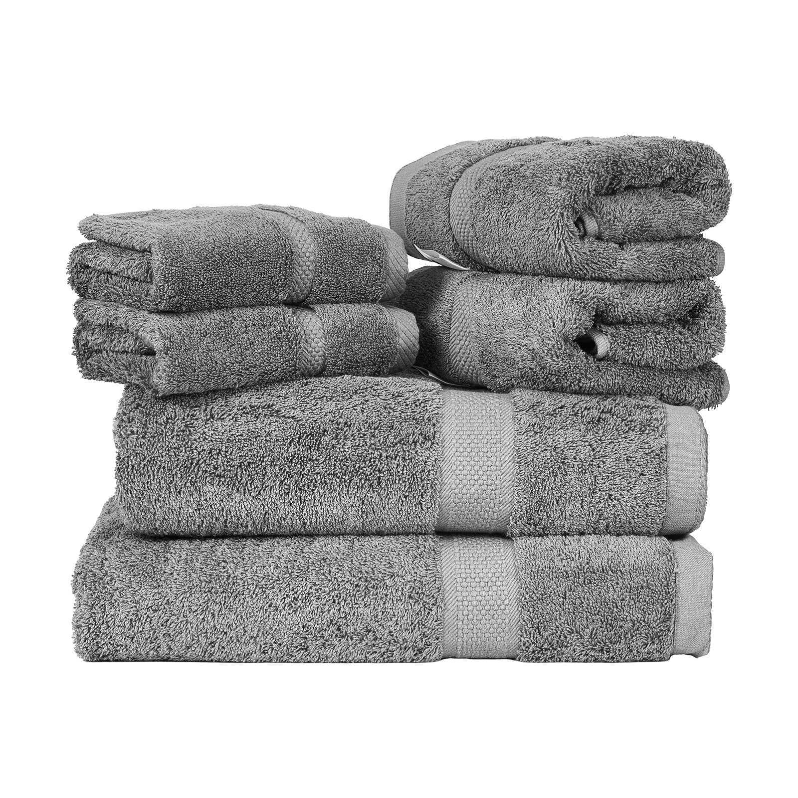 6-Piece 600 GSM Cotton Towel Set