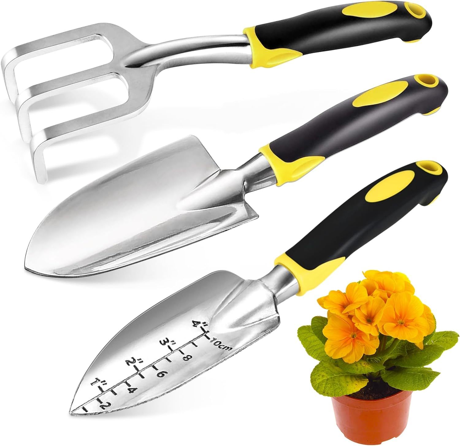 3-Piece Heavy Duty Gardening Hand Tool Set