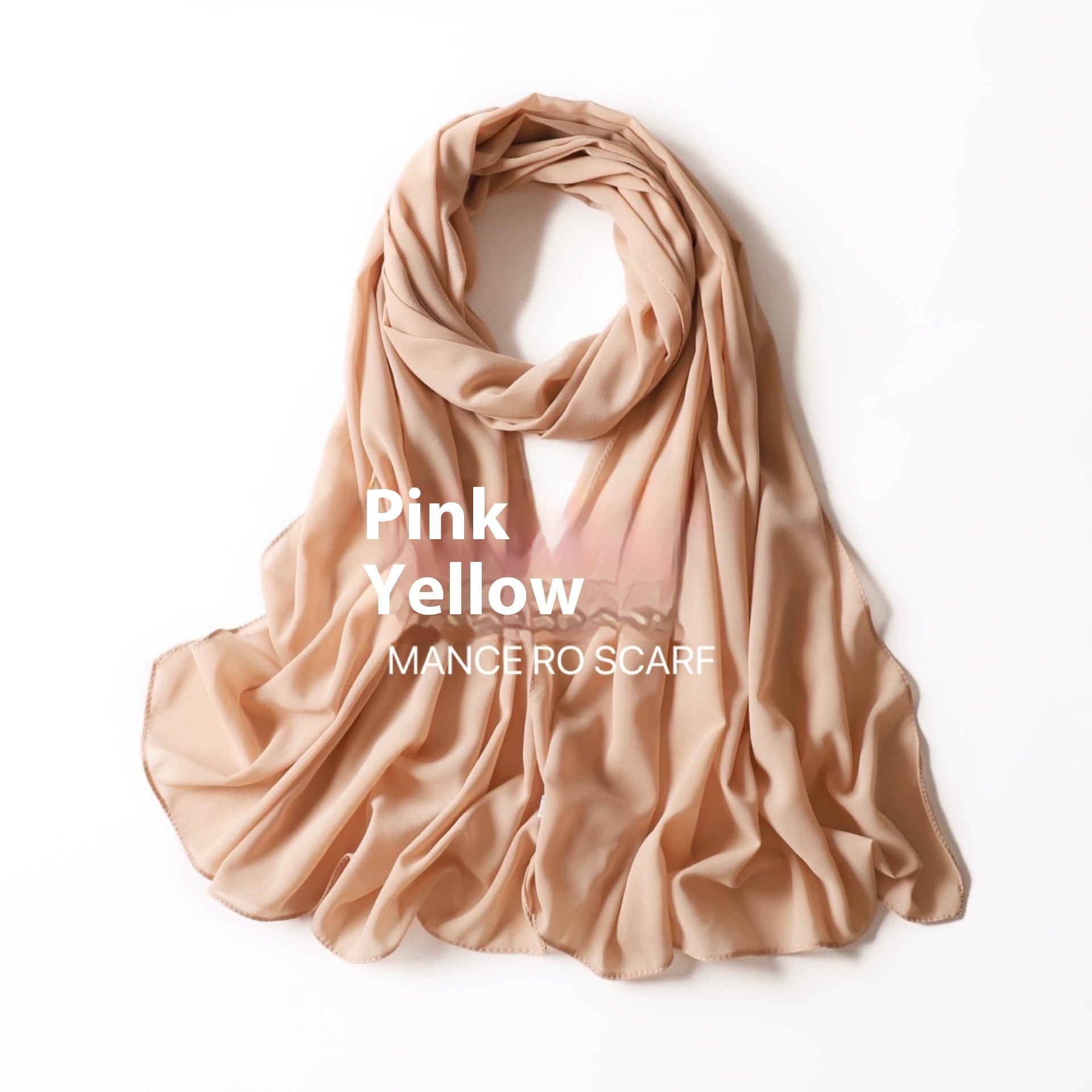 Pearl Chiffon Headscarf Veil Wrap