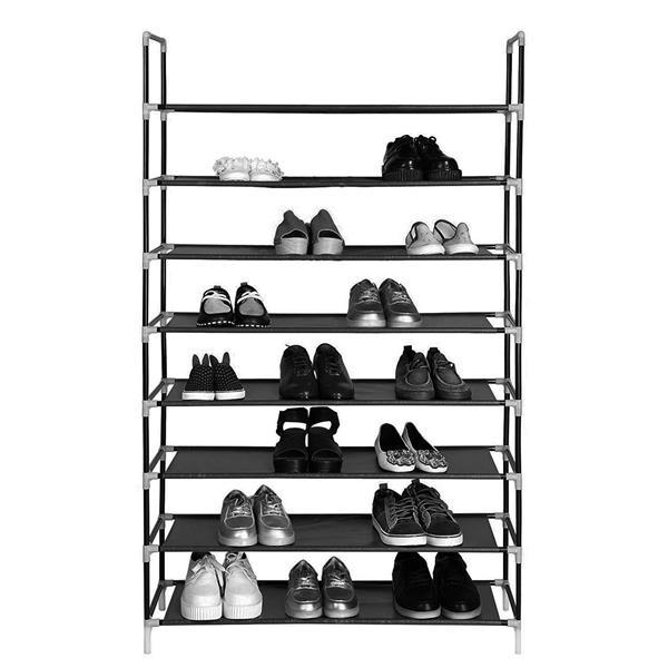 8-Story Portable Shoe Rack Organizer