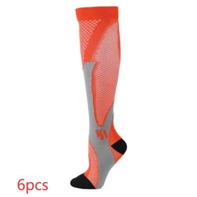 Chaussettes de compression élastiques pour le sport