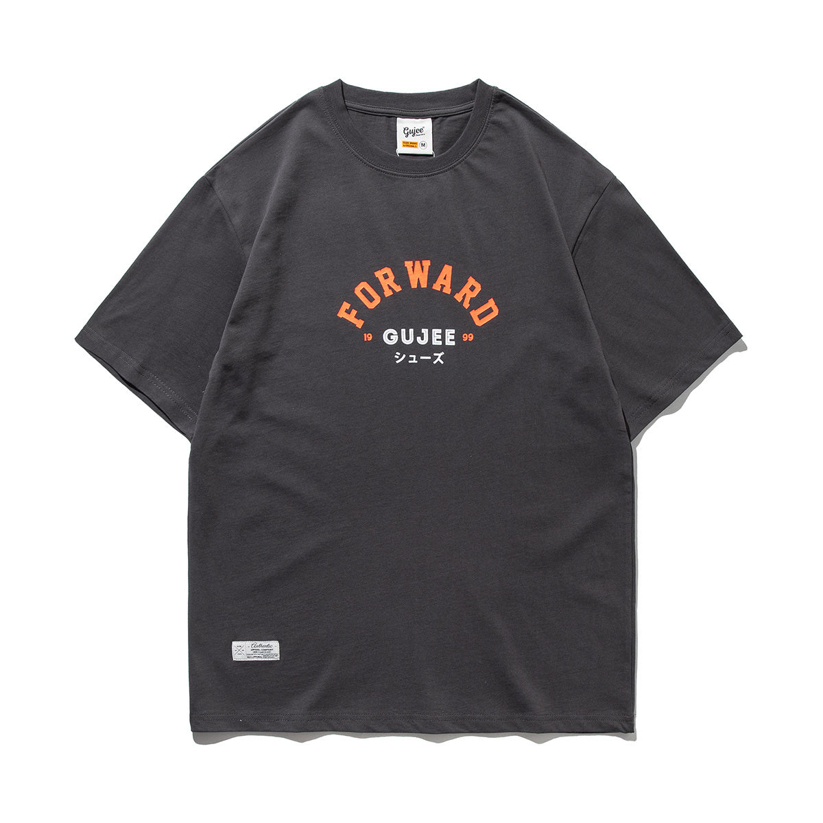 T-shirt d'été japonais à col rond pour homme