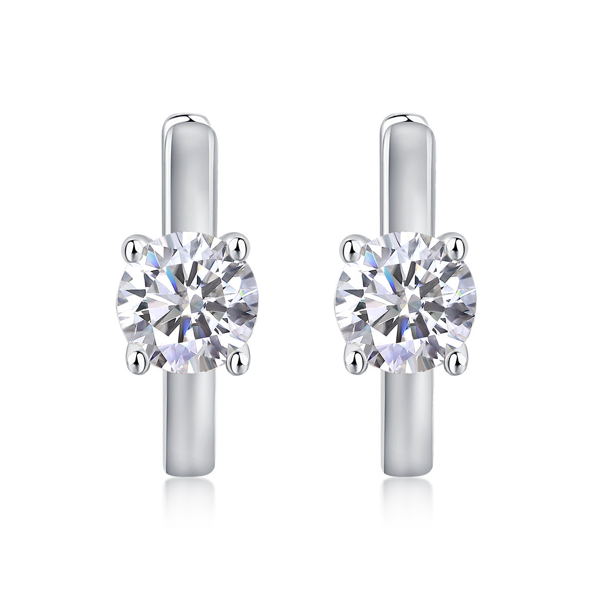 Heart of Luxury Diamond Stud Earrings