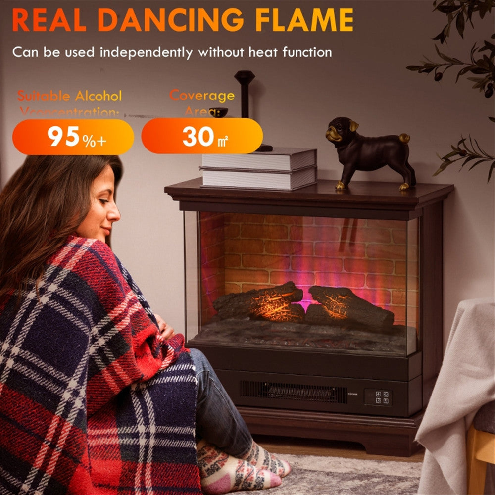 1400W Electric Fireplace Heater