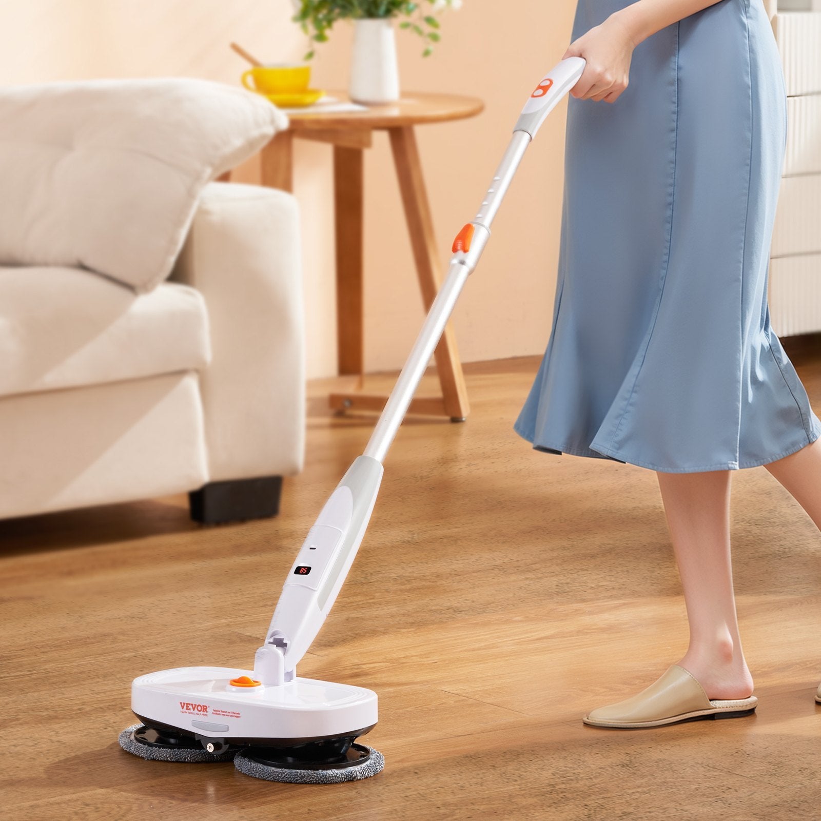 VEVOR Cordless Electric Spin Mop