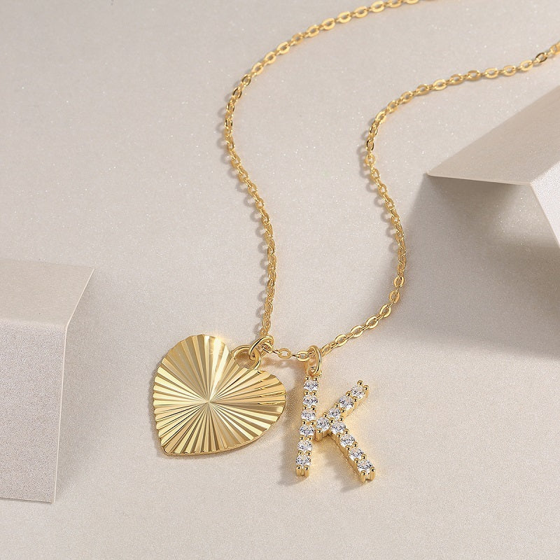 Heart of Hearts Moissanite Necklace Set