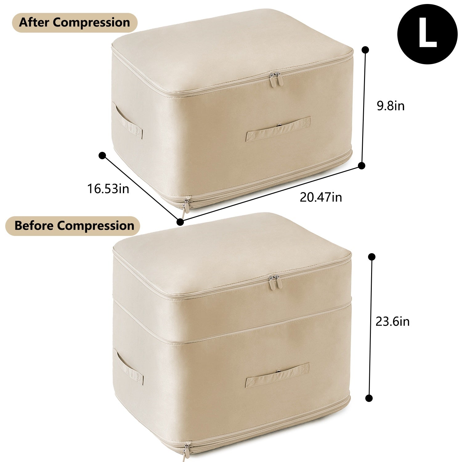 Foldable Storage Bag for Bedding & Clothes