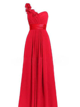 Robe longue multicolore à col incliné