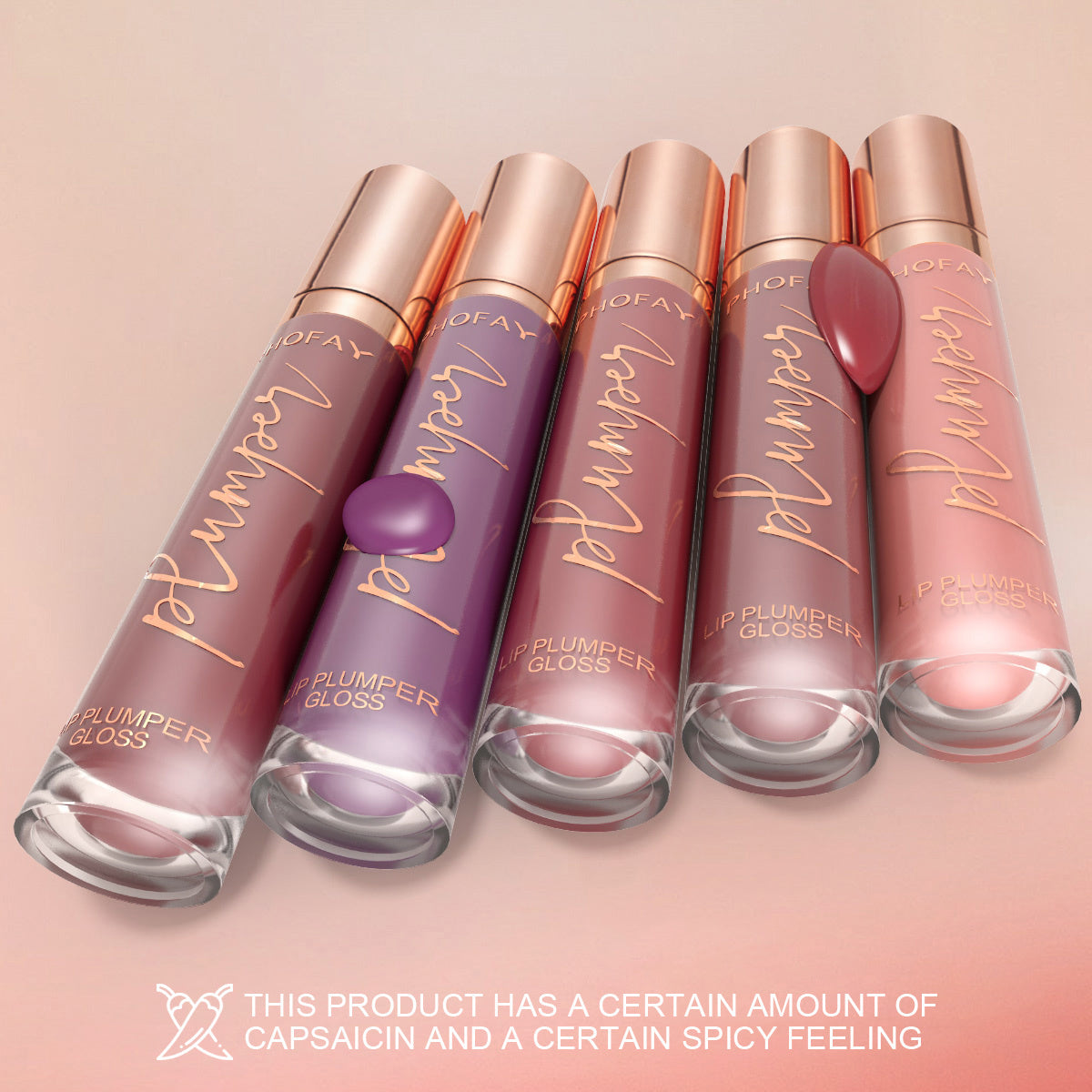 PHOFAY Plump & Shine Lip Gloss