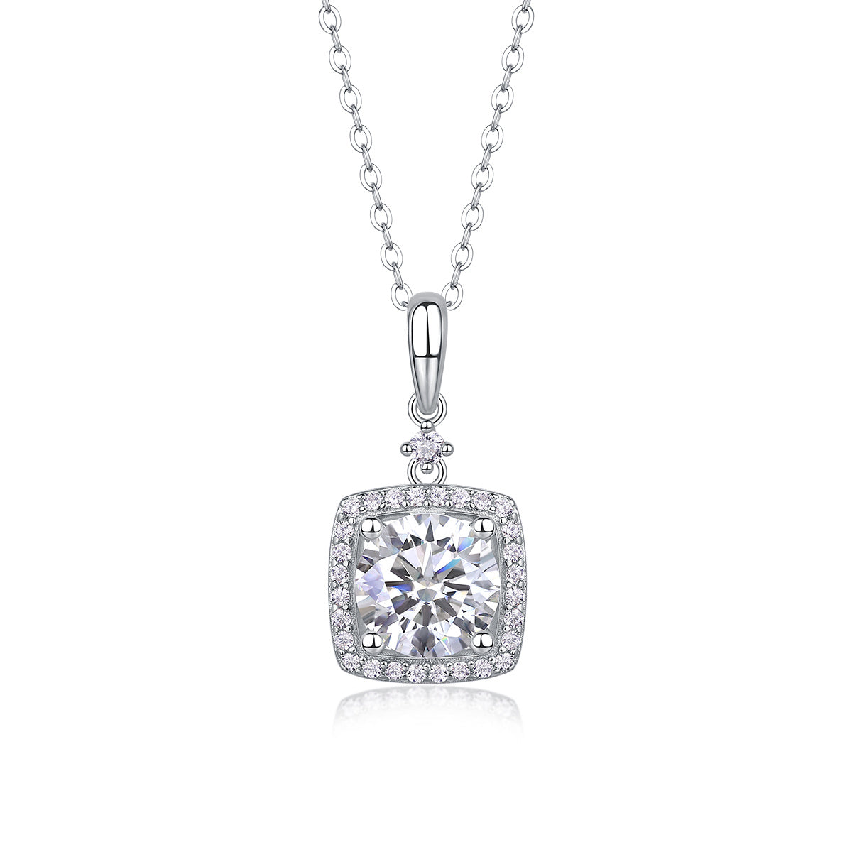 Innocent Mary Diamond Pendant Set