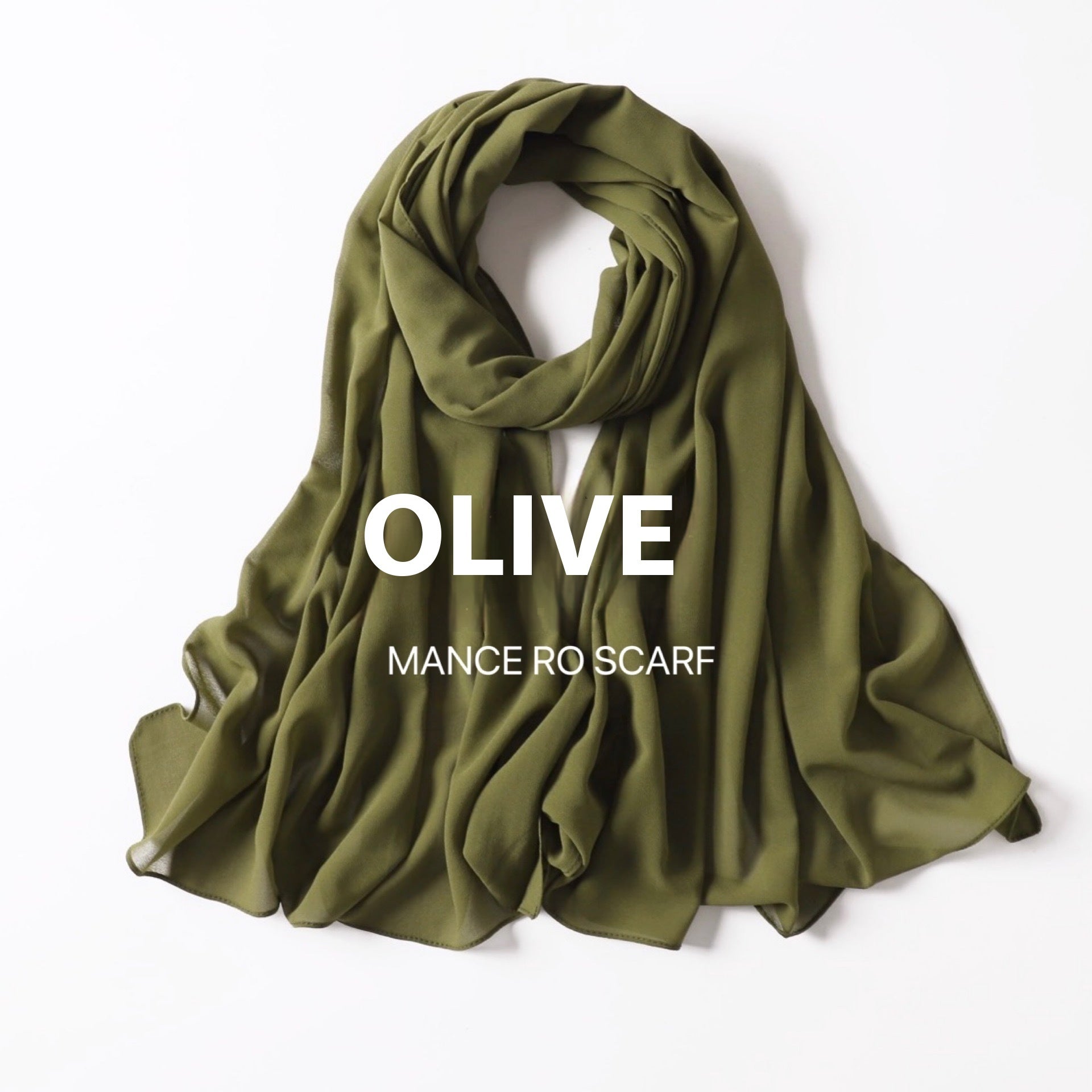 Pearl Chiffon Headscarf Veil Wrap