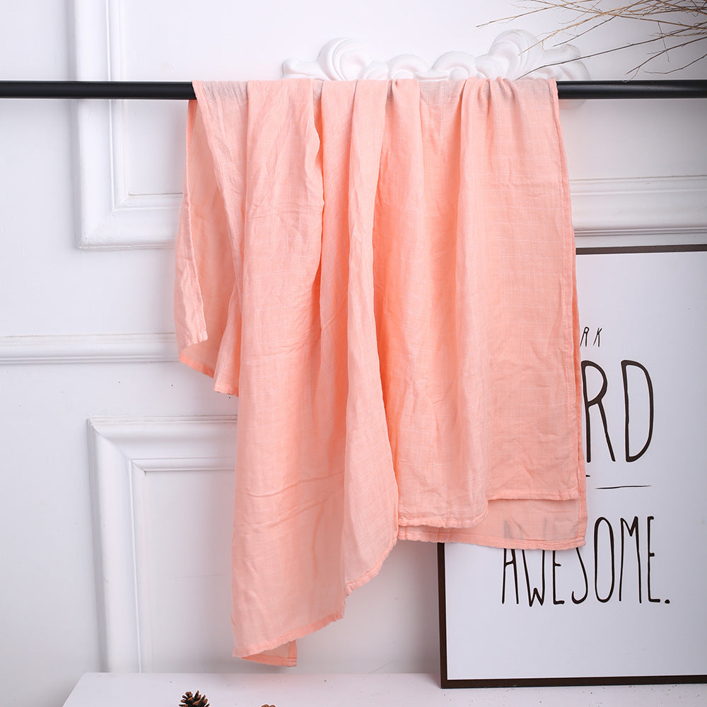 Gauze Bamboo Cotton Dyed Bath Towel