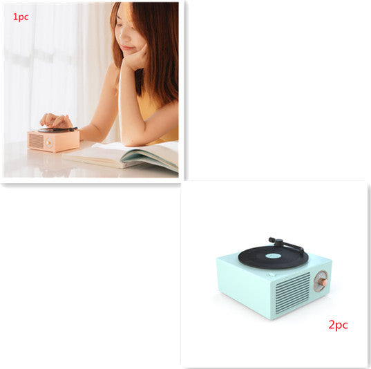 Mini Retro Bluetooth Phonograph Speaker