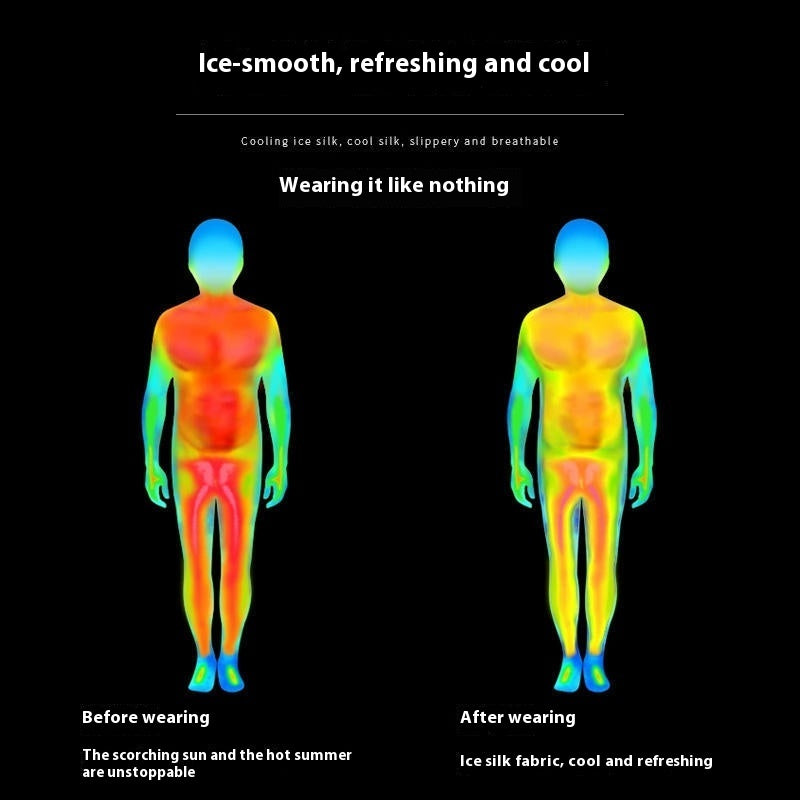 T-shirt à blocs de couleurs à séchage rapide pour homme