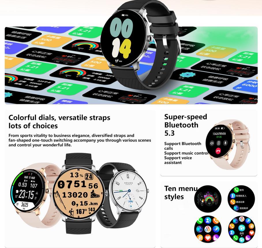 Ultra Slim AMOLED Smart Watch