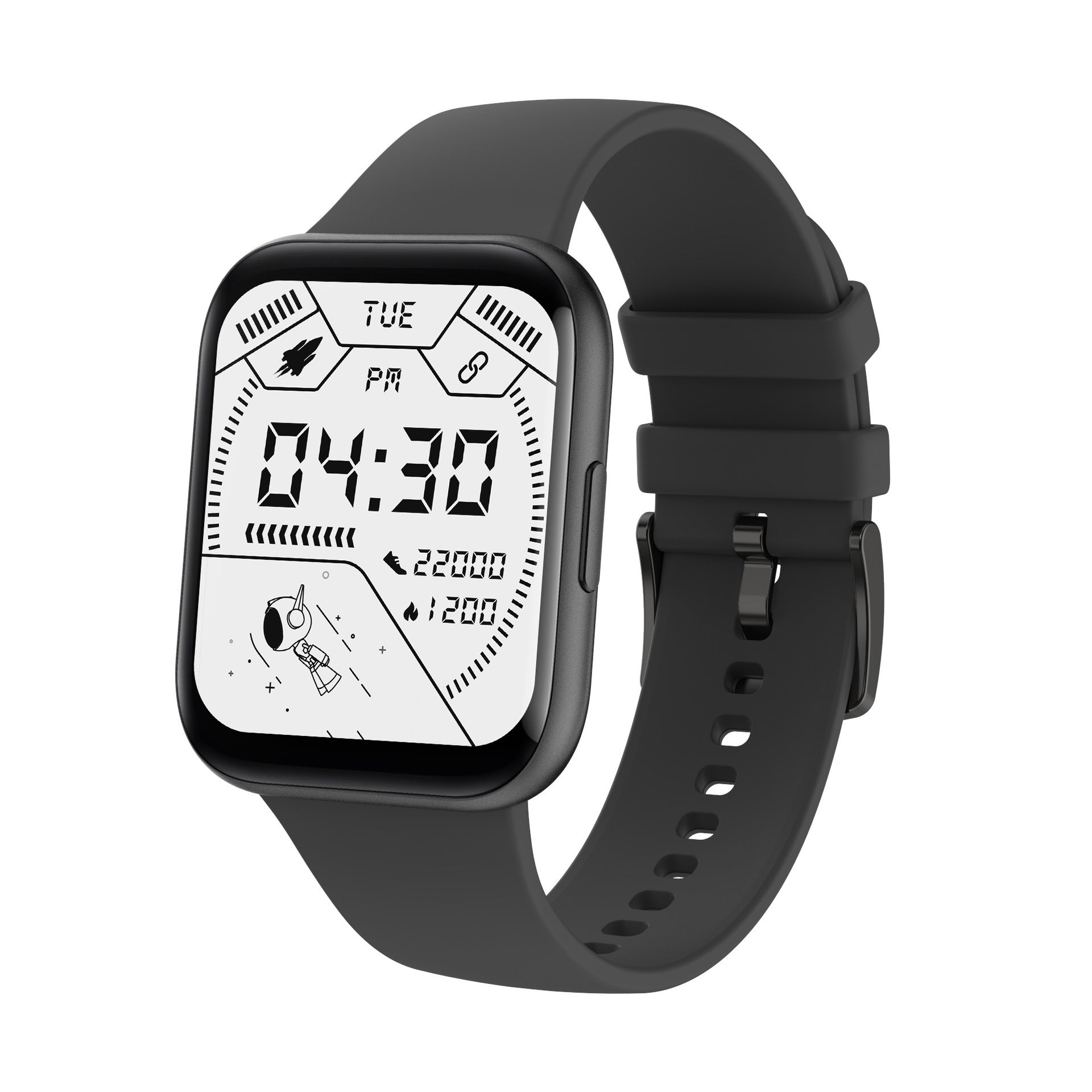 Bracelet de sport P25 Touch avec moniteur de fréquence cardiaque