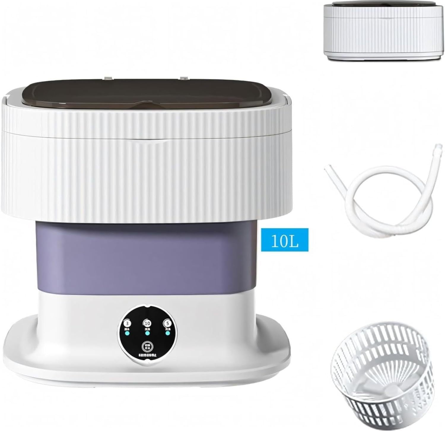 Portable Foldable Washing Machine 10L