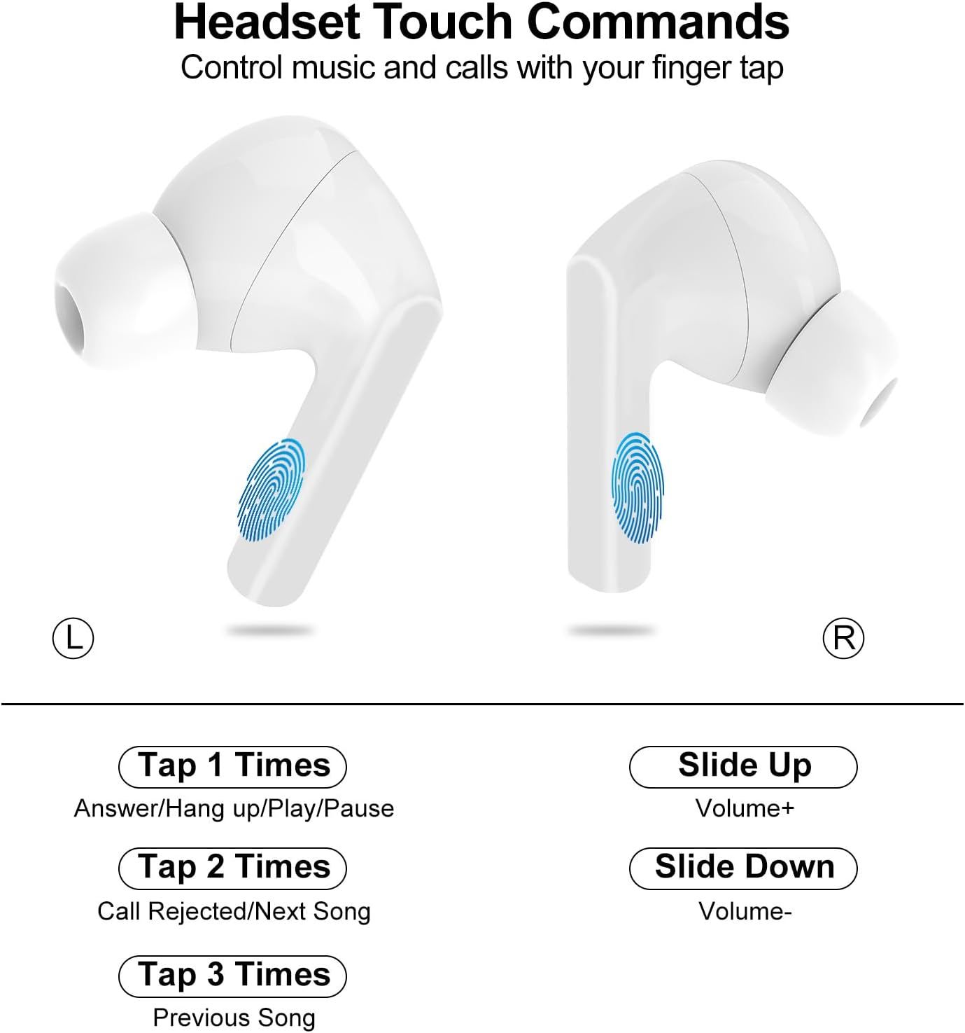Wireless Bluetooth 5.4 Earbuds