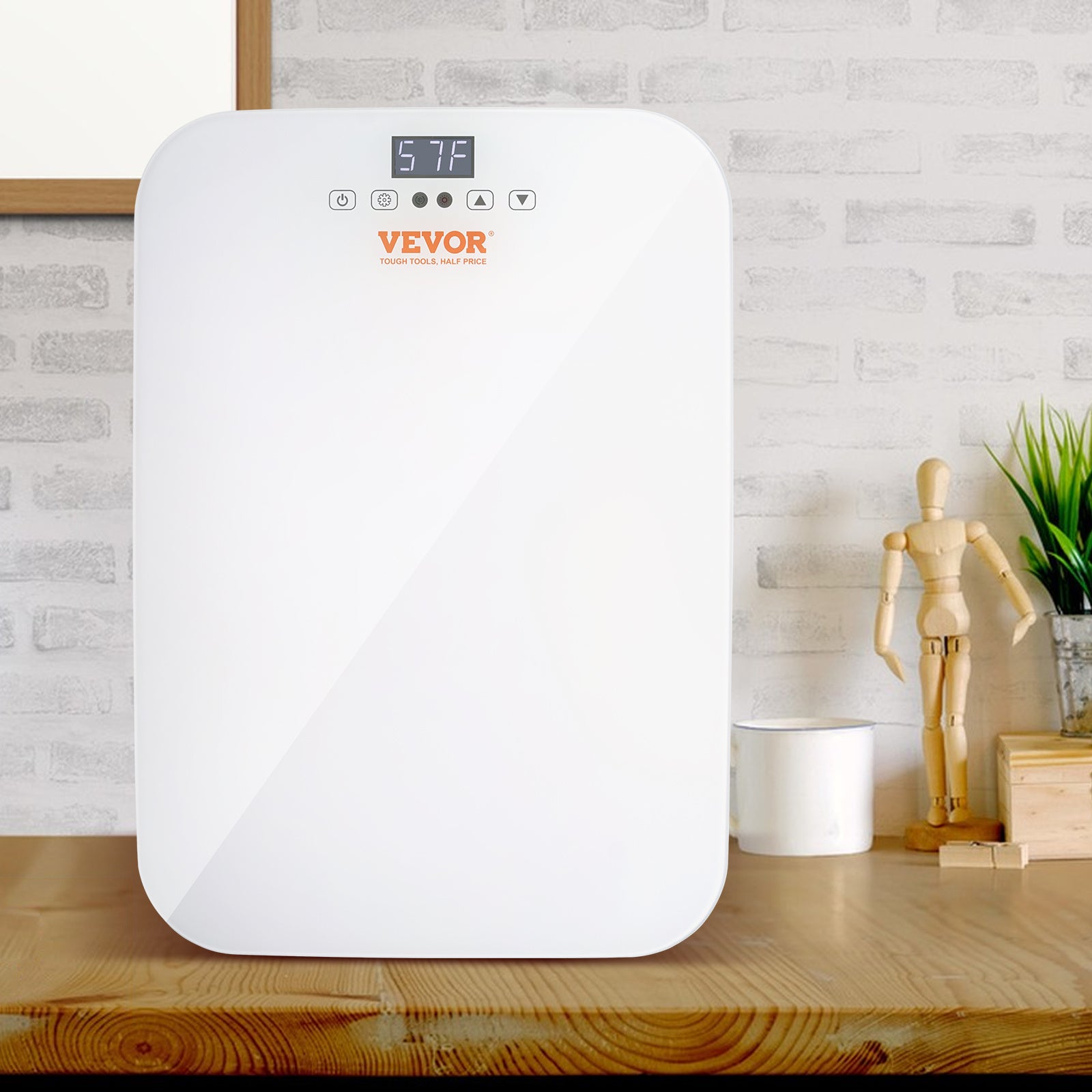 VEVOR 20L Skincare Mini Fridge White