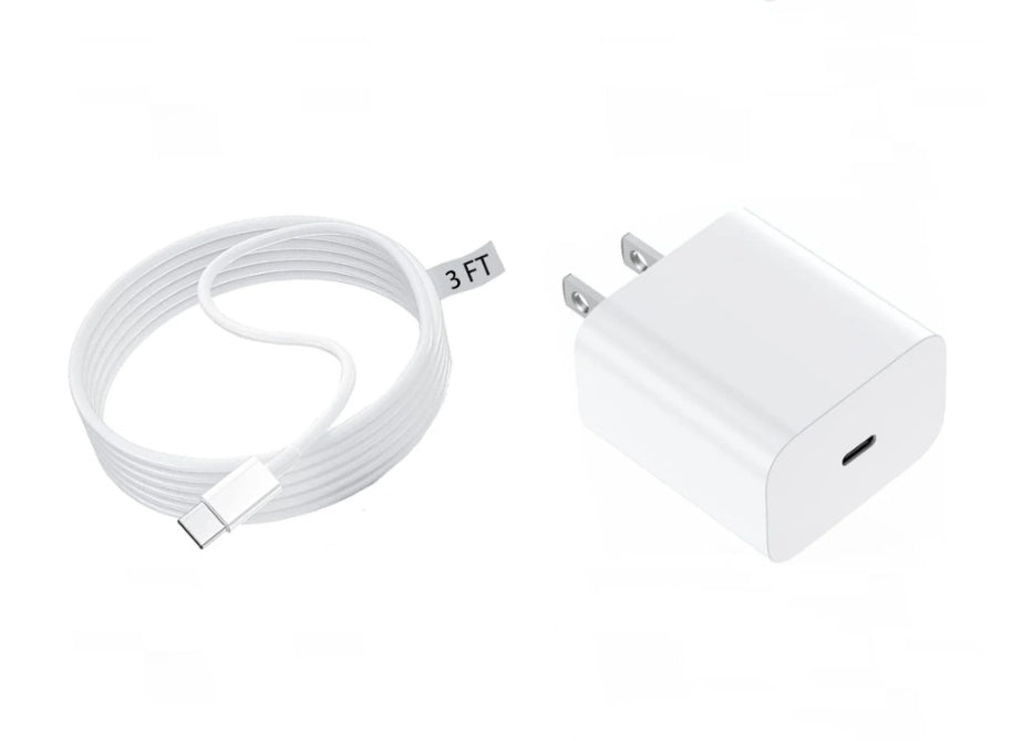 Cube Phone Charger 2-Pack with Cable