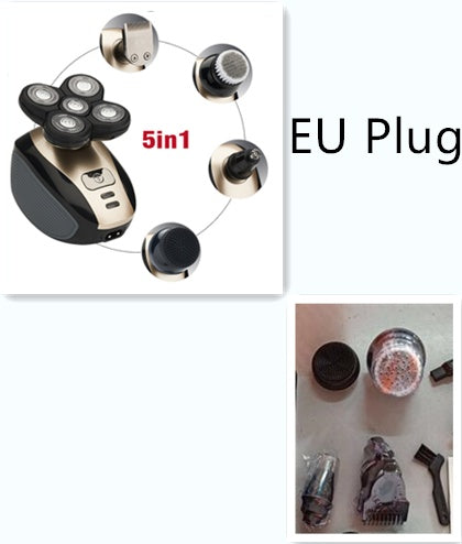 5-in-1 Electric Shaver for Men